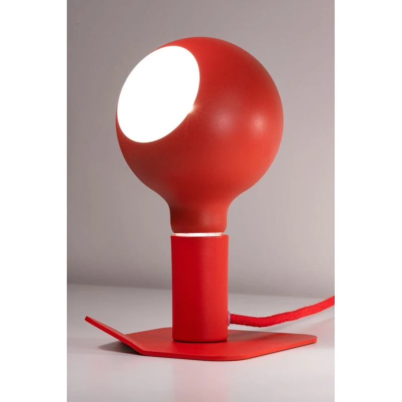 Filotto - Lampada da Tavolo / Comodino Magnetica Iride Camo - Red