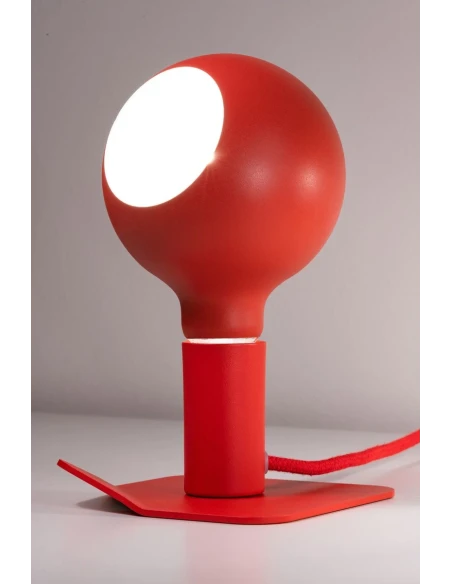 Filotto - Lampada da Tavolo / Comodino Magnetica Iride Camo - Red