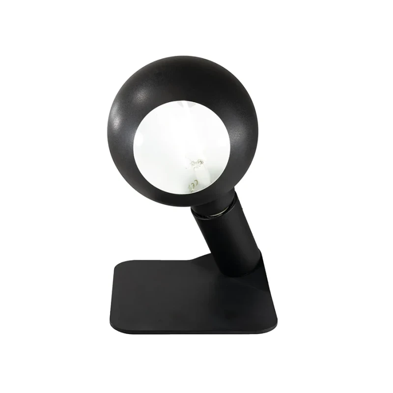 Filotto - Lampada da Tavolo / Comodino Magnetica Iride Camo - Nero