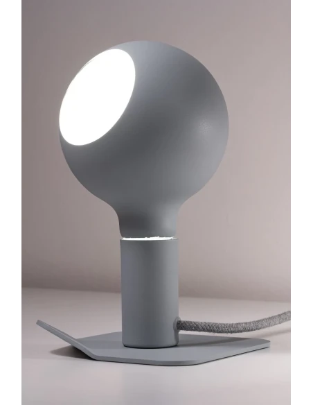Filotto - Lampada da Tavolo / Comodino Magnetica Iride Camo - Grigio