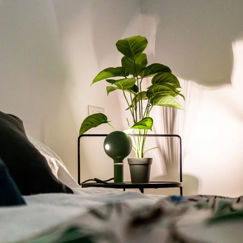Filotto - Iride Camo Magnetic Table/Bedside Lamp - Green