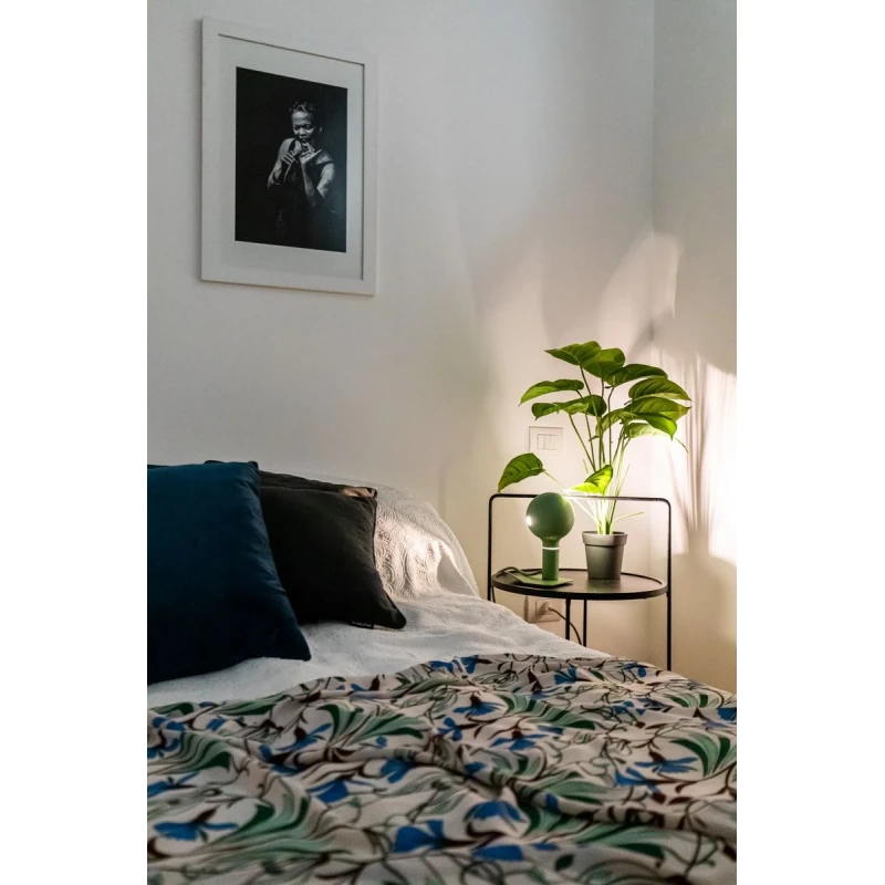 Filotto - Lampada da Tavolo / Comodino Magnetica Iride Camo - Verde