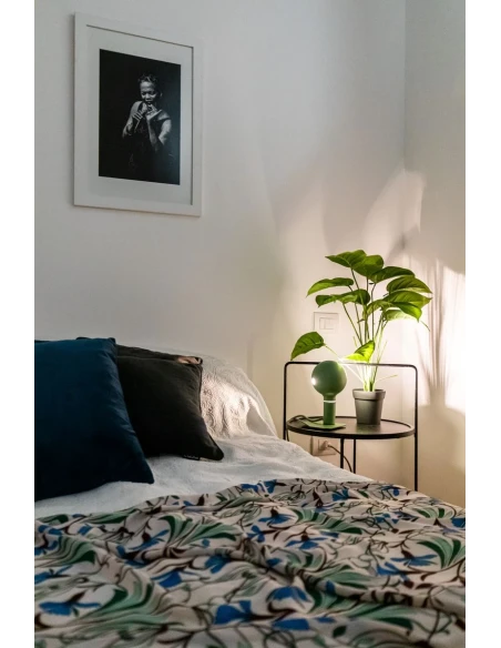 Filotto - Lampada da Tavolo / Comodino Magnetica Iride Camo - Verde