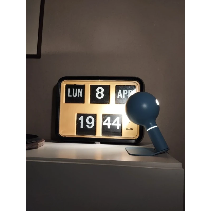 Filotto - Lampada da Tavolo / Comodino Magnetica Iride Camo - Blu