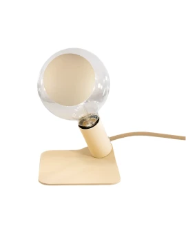 Filotto - Lampada da Tavolo / Comodino Magnetica Iride Sofia - Panna