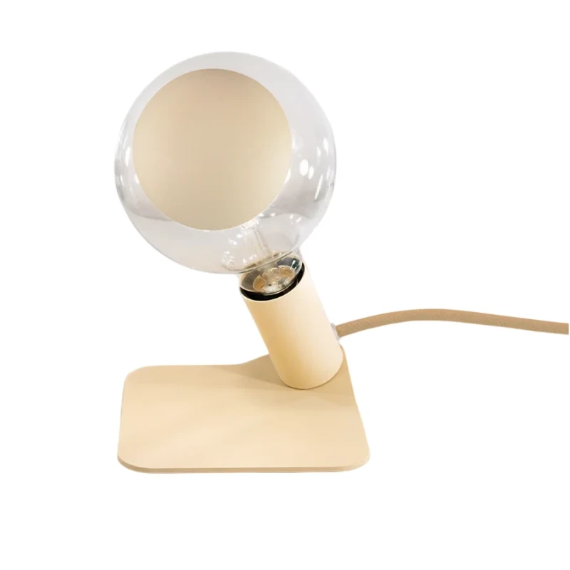 Filotto - Lampada da Tavolo / Comodino Magnetica Iride Sofia - Panna