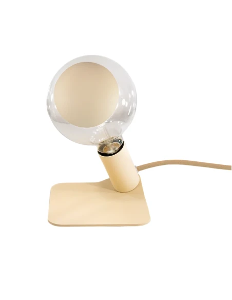 Filotto - Lampada da Tavolo / Comodino Magnetica Iride Sofia - Panna