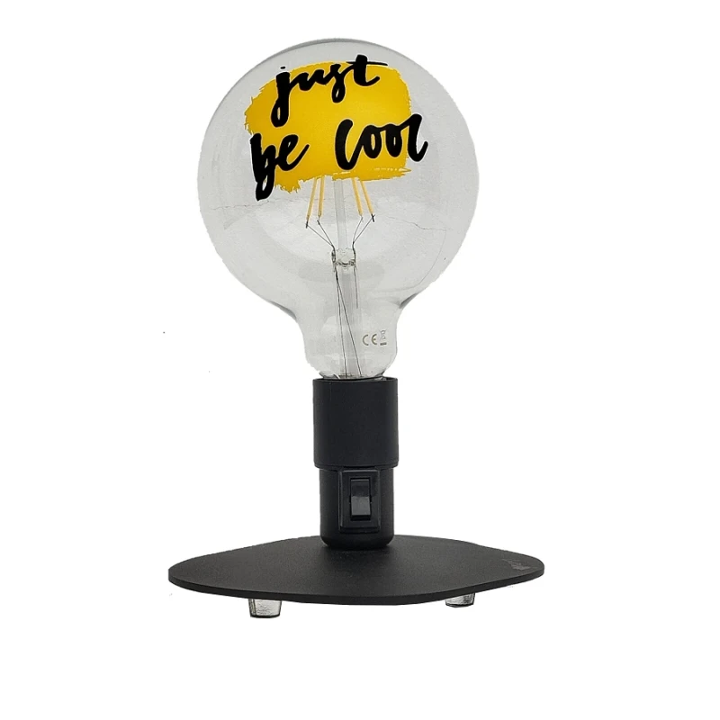 Filotto - Makia Tattoo Table Lamp Just Be Cool - Black