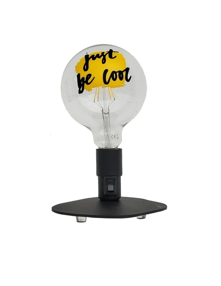 Filotto - Makia Tattoo Table Lamp Just Be Cool - Black