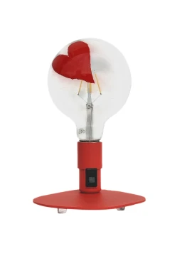 Filotto - Makia Tattoo Heart Table Lamp - Red