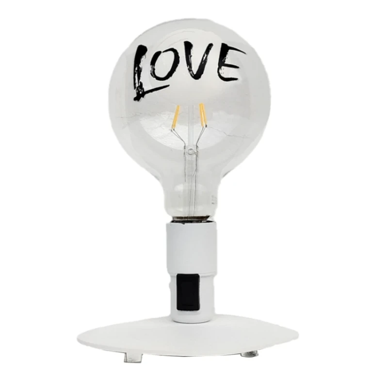 Filotto - Makia Tattoo Love Table Lamp - White