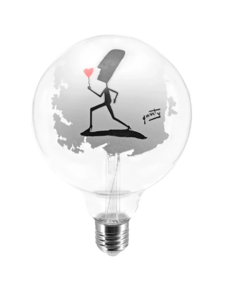 Filotto - Tattoo Lamp Bulb by Qwerty - Flower
