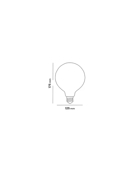 Filotto - Lampadina Tattoo Lamp Puncto - Rosso