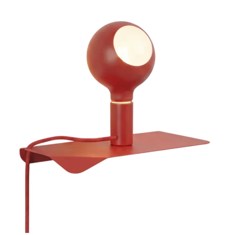 Filotto - Wall Lamp / Bedside Table Combo Camo  - Red