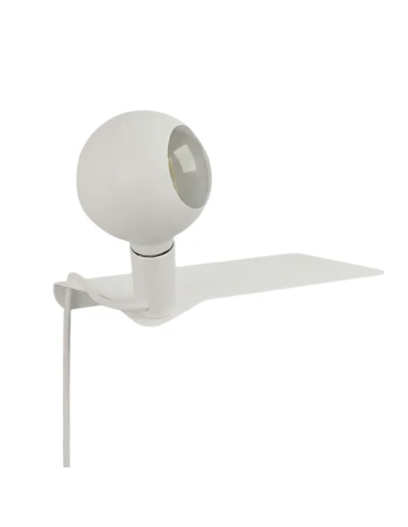 Filotto - Wall Lamp / Bedside Table Combo Camo - White
