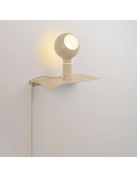 Filotto - Lampada da Parete / Comodino Combo Camo - Panna