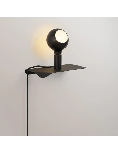 Filotto - Lampada da Parete / Comodino Combo Camo - Nero