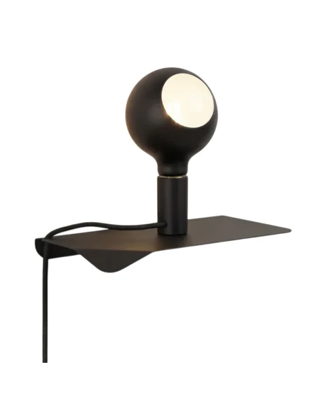 Filotto - Lampada da Parete / Comodino Combo Camo - Nero