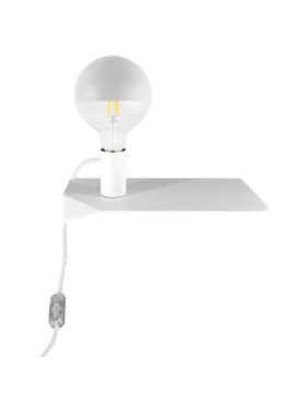 Filotto - Wall Lamp / Bedside Table Combo Maria - White