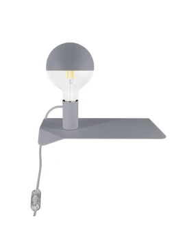 Filotto - Lampada da Parete / Comodino Combo Maria - Grigio