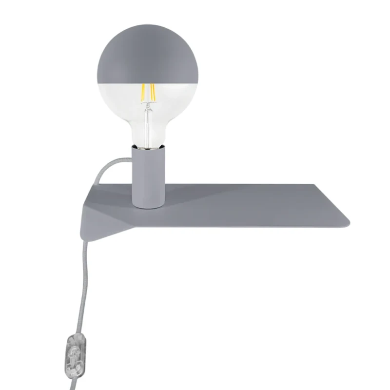 Filotto - Lampada da Parete / Comodino Combo Maria - Grigio