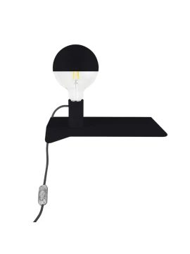 Filotto - Wall Lamp / Bedside Table Combo Maria - Black