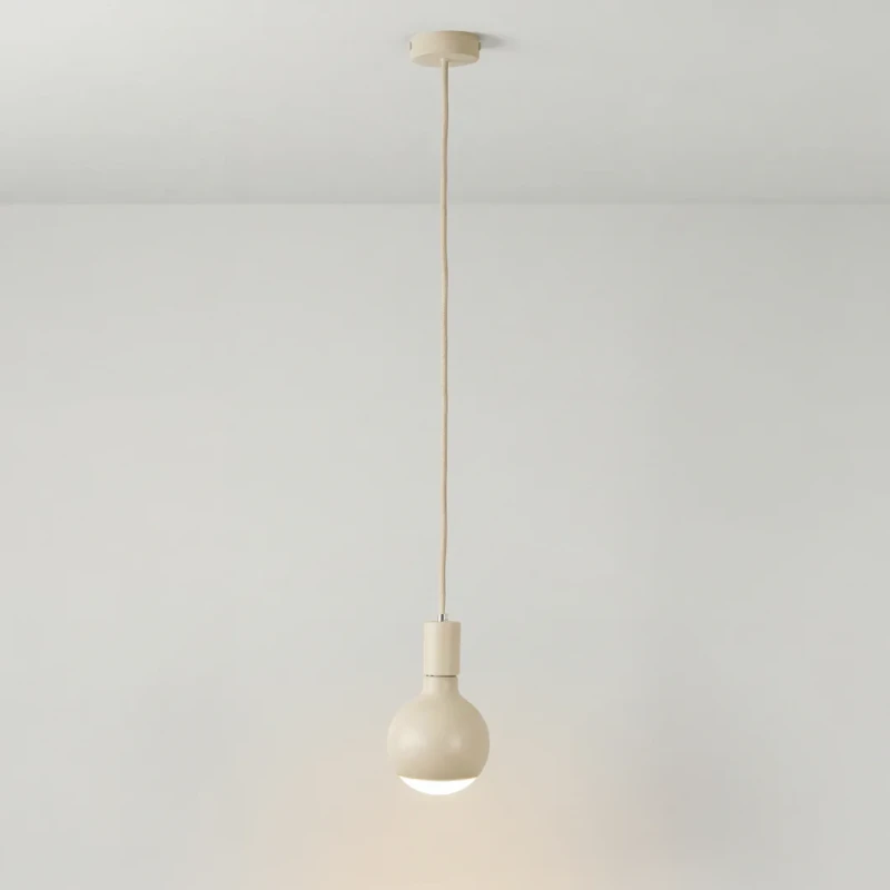 Filotto - Filotto Metallico Lampada a Sospensione - Panna