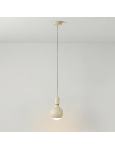 Filotto - Filotto Metallico Lampada a Sospensione - Panna