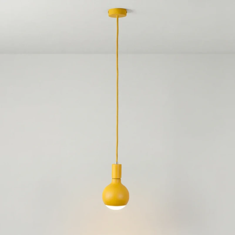 Filotto - Metallic Filotto Pendant Lamp - Yellow