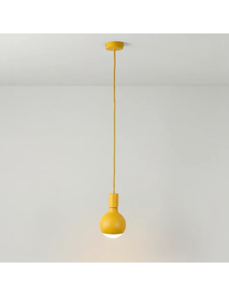 Filotto - Filotto Metallico Lampada a Sospensione - Giallo