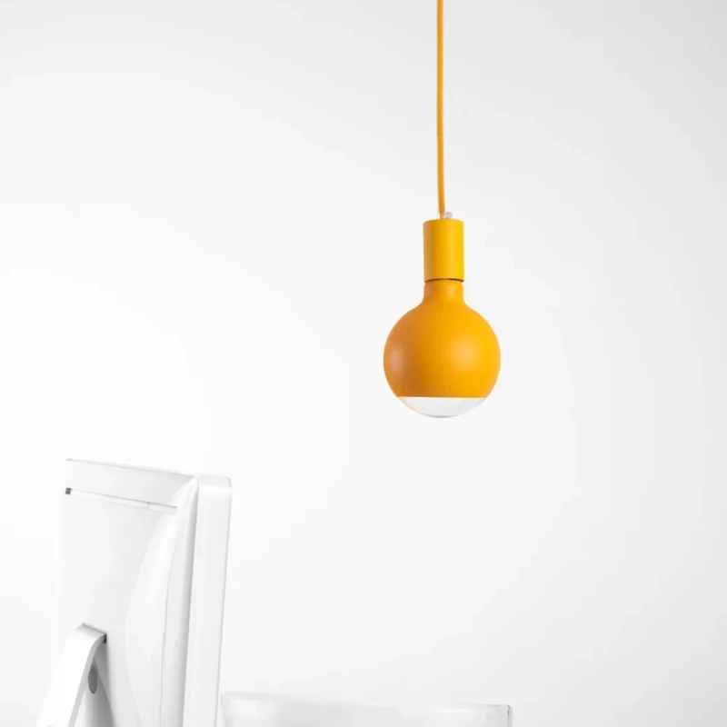 Filotto - Metallic Filotto Pendant Lamp - Yellow