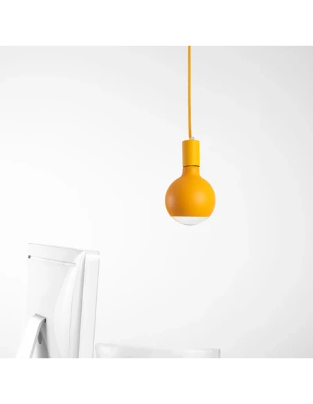 Filotto - Filotto Metallico Lampada a Sospensione - Giallo