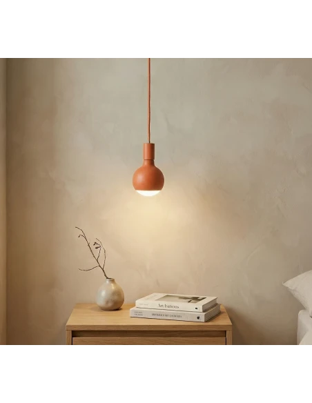 Filotto - Metallic Filotto Pendant Lamp - Orange