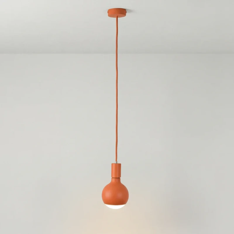 Filotto - Filotto Metallico Lampada a Sospensione - Arancione