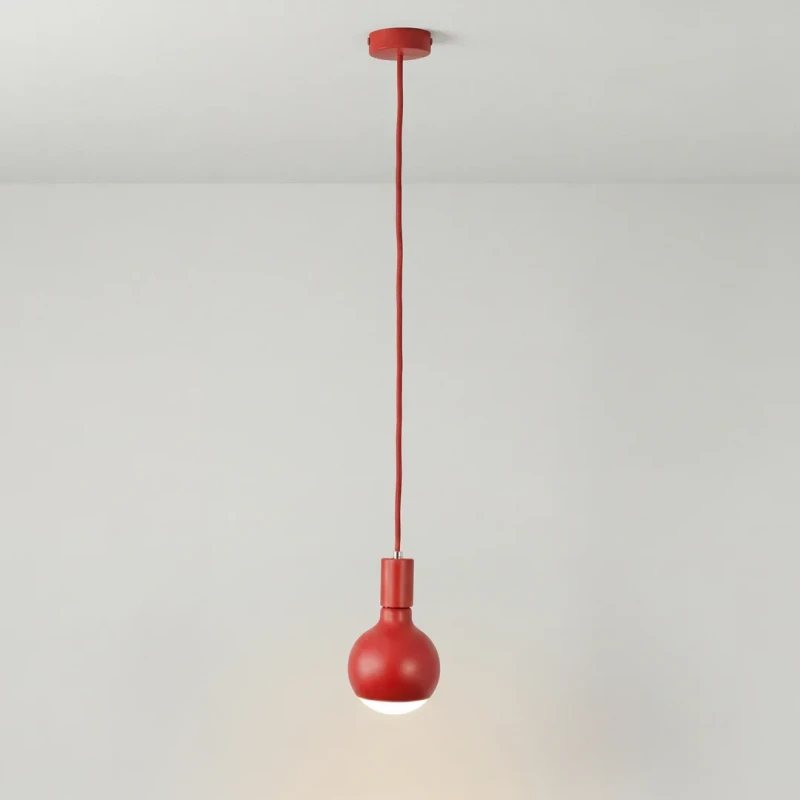 Filotto - Metallic Filotto Pendant Lamp - Red