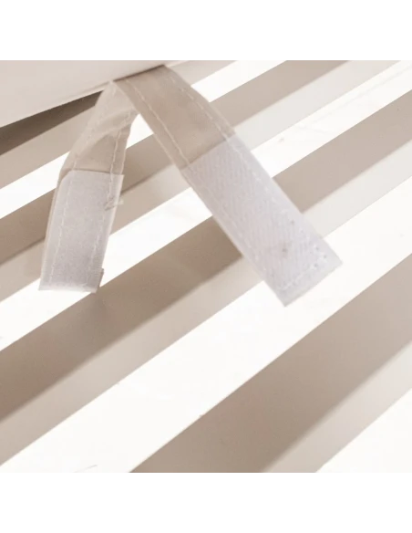 Camacho - Set Salotto da Giardino con Divano a 3 Posti, 2 Poltrone e Tavolino - Alluminio Crema | Polywood