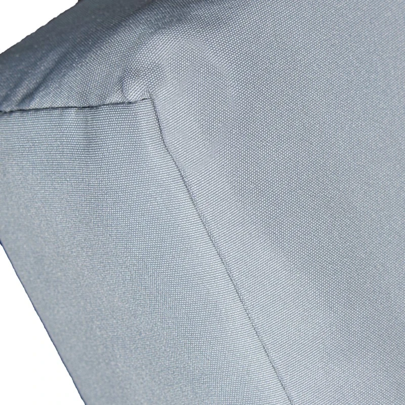 Camacho - Set Salotto da Giardino con Divano a 2 Posti, 2 Poltrone e Tavolino - Alluminio Bianco  | Grigio