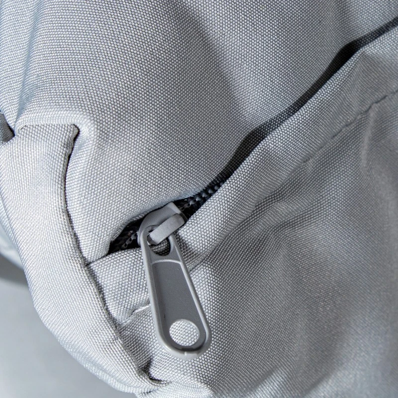Camacho - Set Salotto da Giardino con Divano a 3 Posti, 2 Poltrone e Tavolino - Alluminio Bianco | Grigio