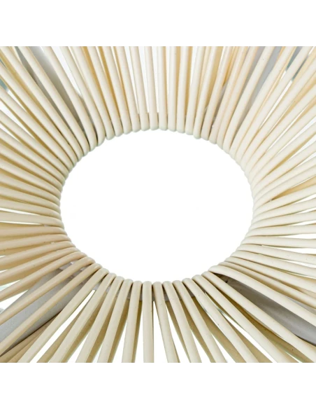 Camacho - Outdoor Chair in Steel and Wicker - White