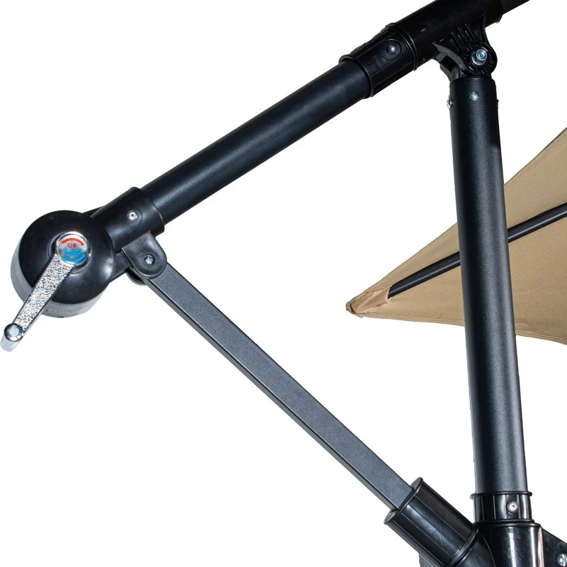 Camacho - Outdoor Umbrella in Steel and Polyester - Ø 270 cm