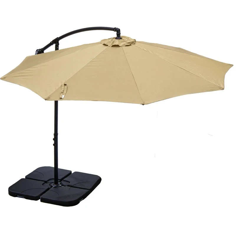 Camacho - Ombrellone da Esterno in Acciaio e Poliestere - Ø 270 cm