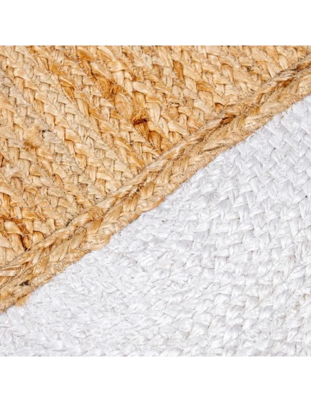 Camacho - Semicircle Outdoor Rug - Jute / White