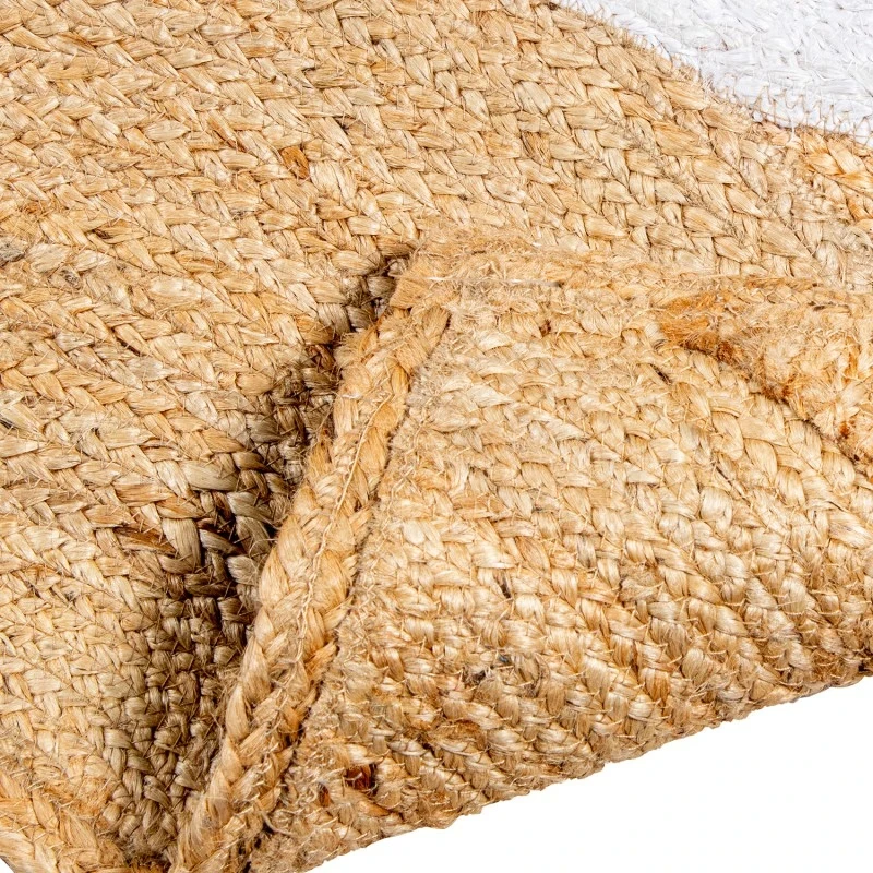 Camacho - Semicircle Outdoor Rug - Jute / White