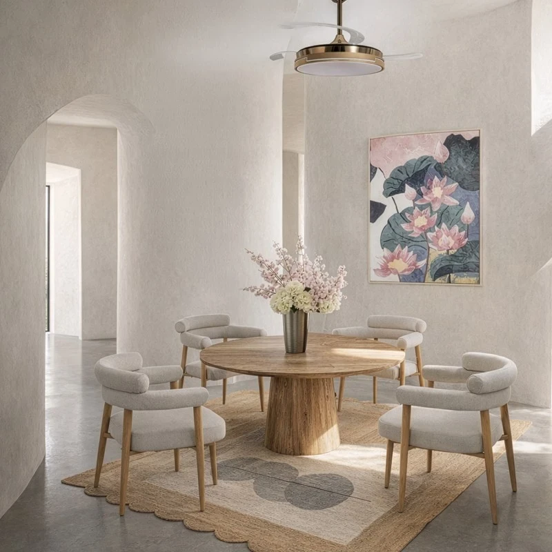 Camacho - Circles Outdoor Rug - Jute / White / Black