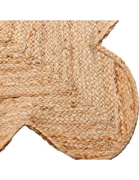 Camacho - Outdoor Rug with Scalloped Edge - Jute