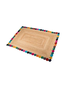Camacho - Circle Outdoor Rug - Natural | Multicolor