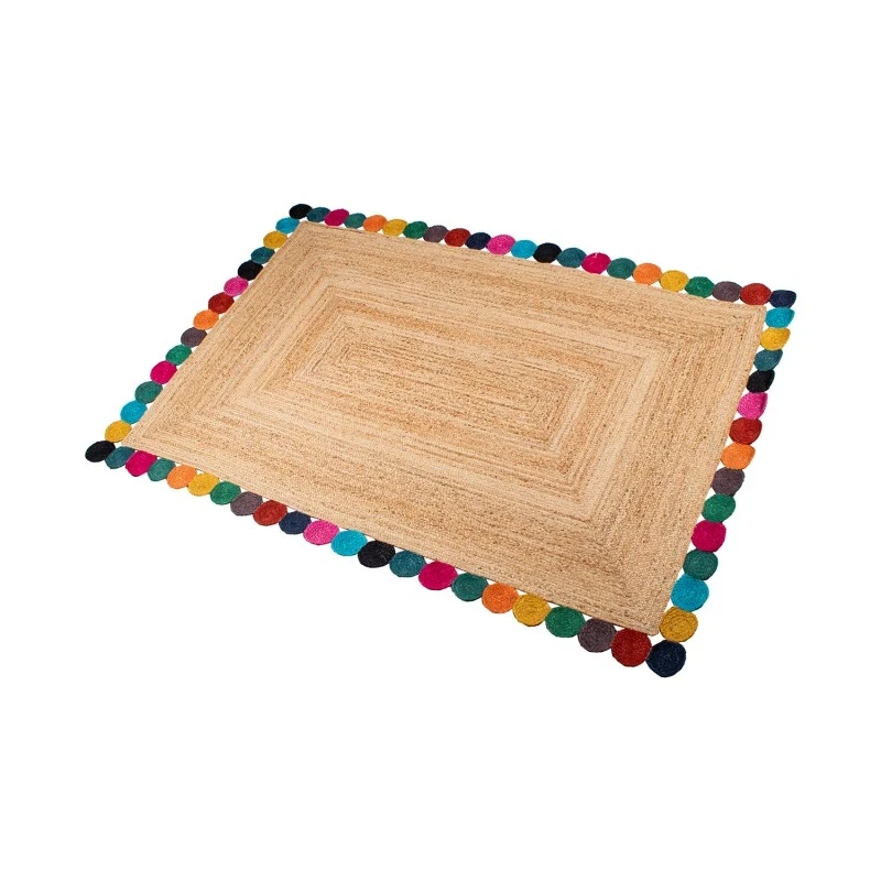 Camacho - Circle Outdoor Rug - Natural | Multicolor