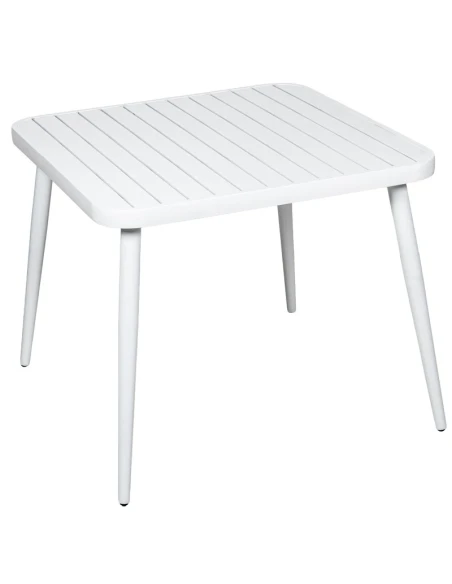 Camacho - Tavolo da Esterno 90x90 cm - White
