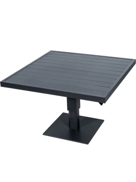 Camacho - Height-Adjustable Outdoor Table - Anthracite Aluminum