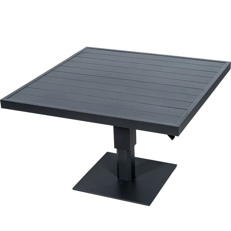 Camacho - Height-Adjustable Outdoor Table - Anthracite Aluminum